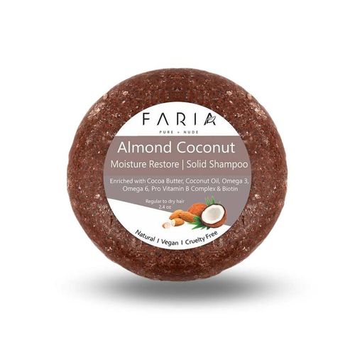 SHAMPOO ALMOND COCONUT 2.4OZ FARIA