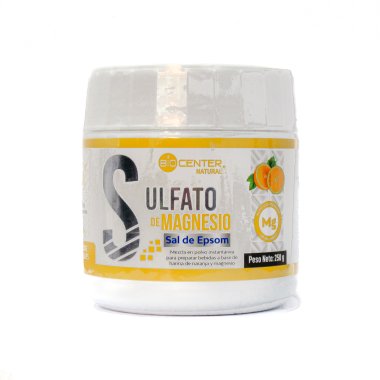 SULFATO DE MAGNESIO (SAL DE EPSOM) BIOCENTER 250GR