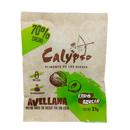 CHOCOAVELLANA 70% CACAO CHUNCHO X 21GR