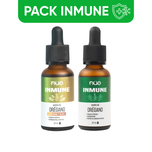 PACK INMUNE: ACEITE DE OREGANO + ACEITE DE OREGANO, CURCUMA NUA