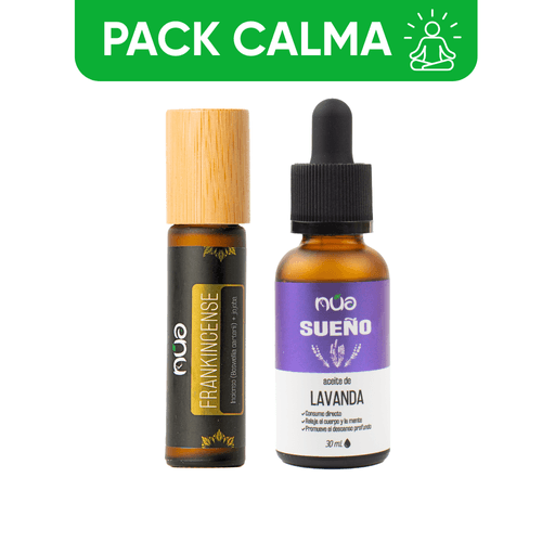 Pack Calma: Blend Frankincense + Lavanda Sueño