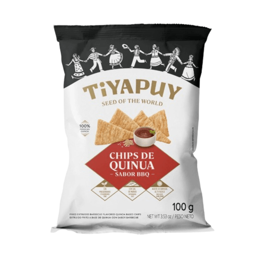 CHIPS DE QUINUA SABOR BBQ TIYAPUY 100GR