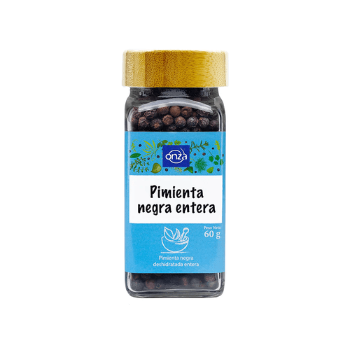 PIMIENTA NEGRA ENTERA ONZA 60GR