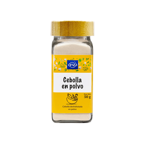 CEBOLLA EN POLVO DESHIDRATADA ONZA 50GR