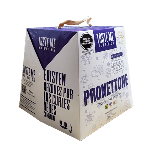 PRONETTONE PANETON PROTEICO (CON 25.8GR DE PROTEÍNA) 900GR