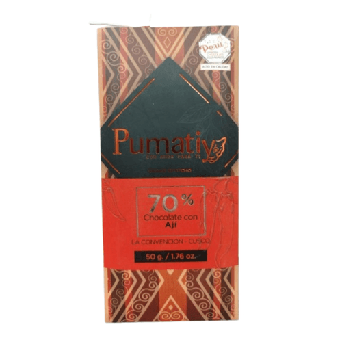 PUMATIY CHOCOLATE CACAO CON AJI 50GR