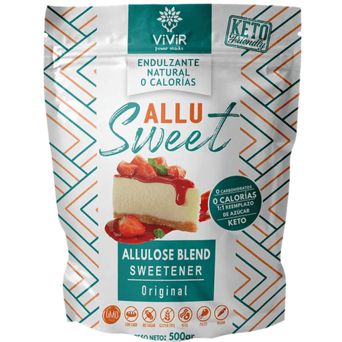 ALLU SWEET ALLULOSE BLEND SWEETENER VIVIR POWER SNACKS 500GR