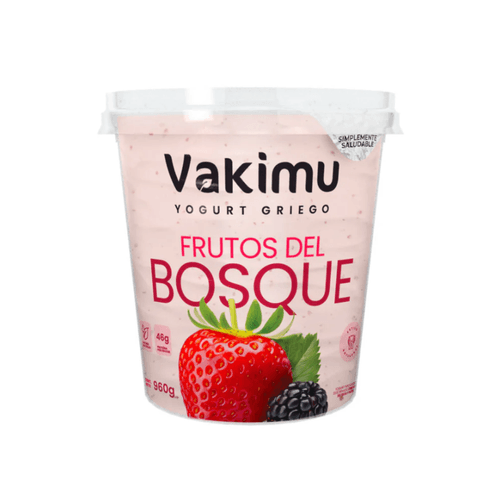 YOGURT GRIEGO FRUTOS DEL BOSQUE VAKIMU 960GR