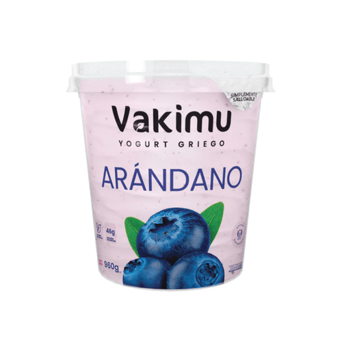 YOGURT GRIEGO DE ARANDANO VAKIMU 960GR