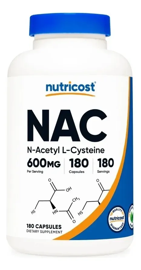 NAC NUTRICOST  600MG X180CAPS