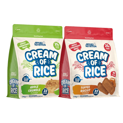 PACK: CREMA DE ARROZ  APPLIED NUTRITION X1KG