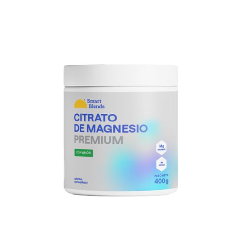 CITRATO DE MAGNESIO CON LIMON SMART BLENDS X400GR