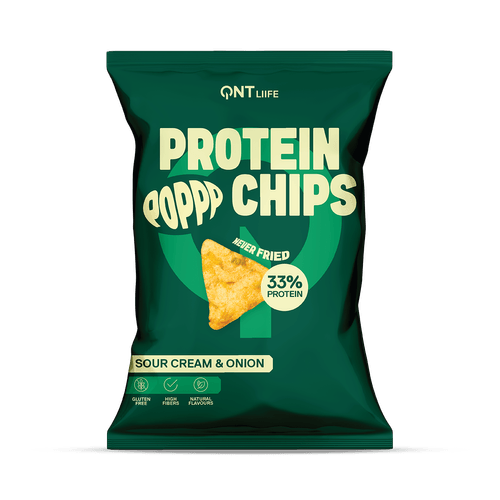 PROTEIN CHIPS CREMA Y CEBOLLA QNT X 50GR