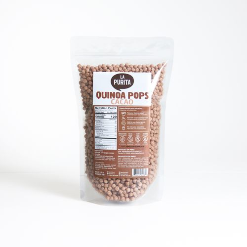 QUINUA POPS CACAO LA PURITA X 200G