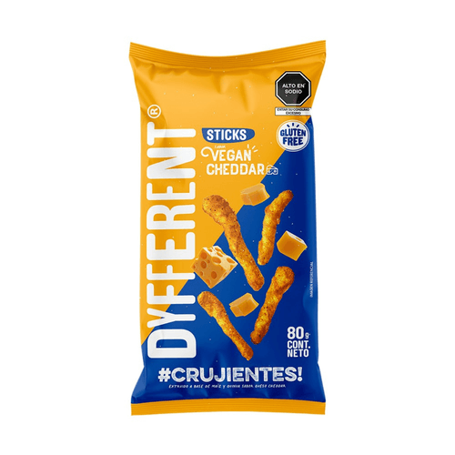 STICK VEGAN CHEDDAR DYFFERENT 80 GR