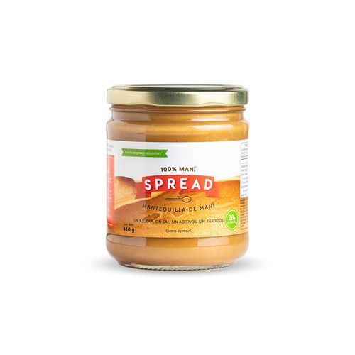 SPREAD MANTEQUILLA DE MANI 410GR