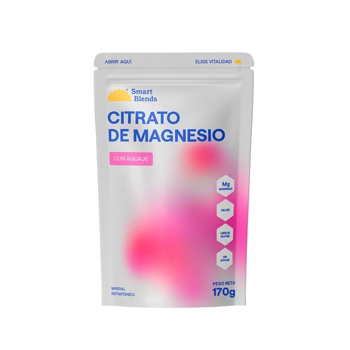 CITRATO DE MAGNESIO CON AGUAJE SMART BLENDS X170GR