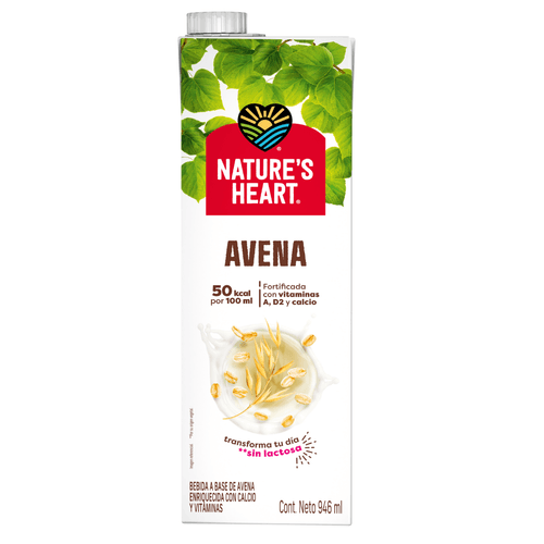 BEBIDA DE AVENA NATURE'S HEART 946ML